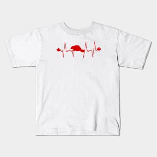 The Canadian Heartbeat Kids T-Shirt